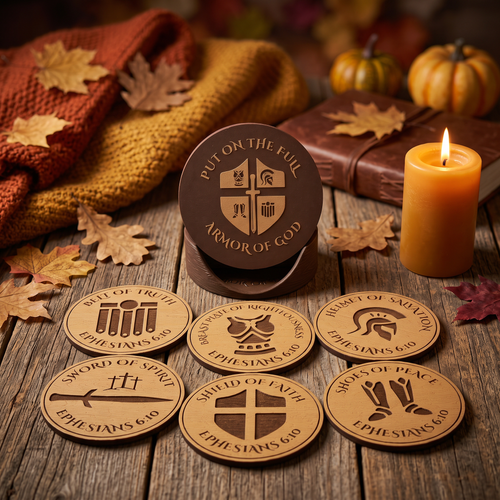 Armor of God Coasters