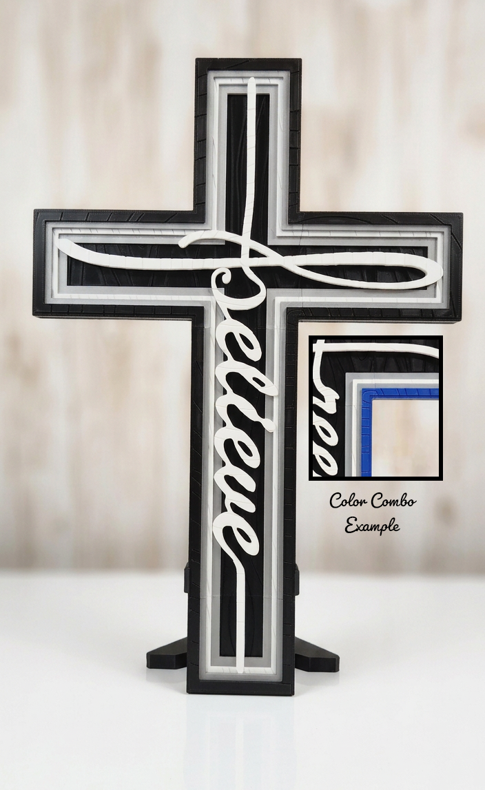 Believe Cross 20"