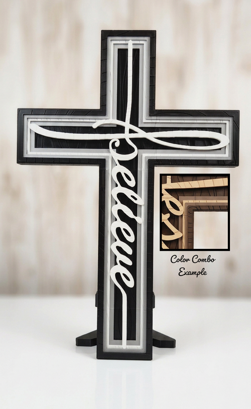Believe Cross 20"