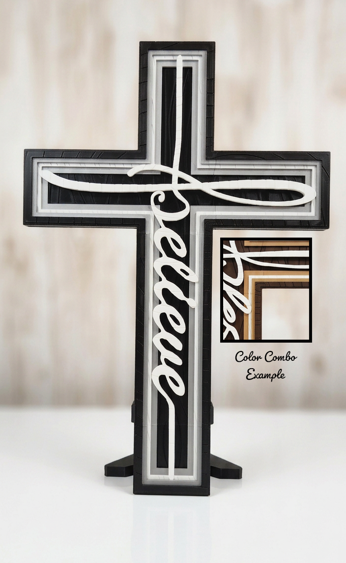 Believe Cross 20"