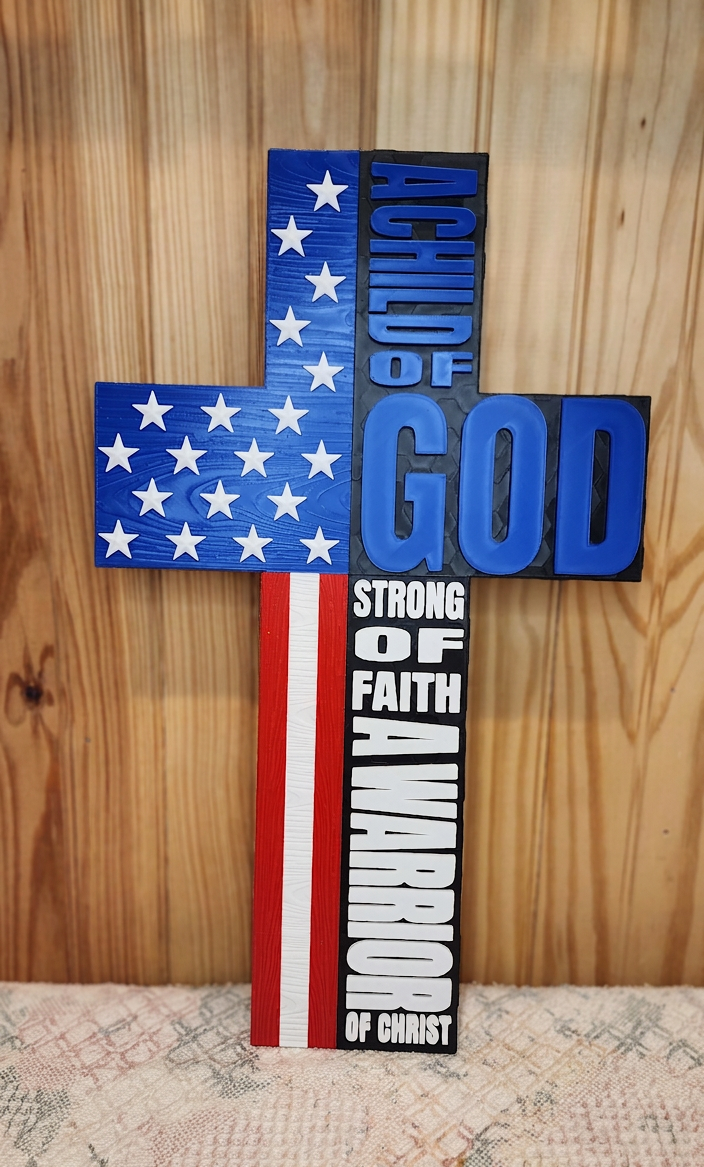 Child of God Cross 20"