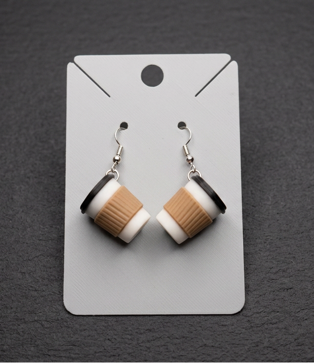 Coffee Cup Earrings