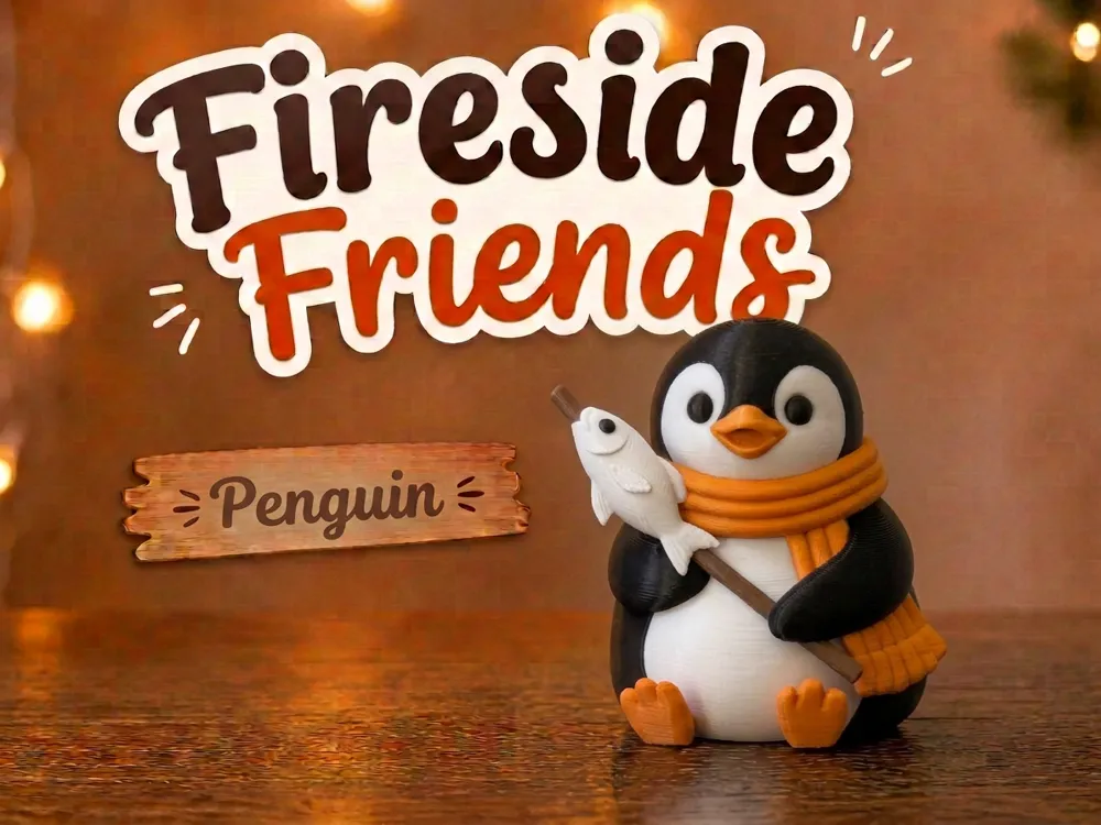 Fireside Friends - Penguin