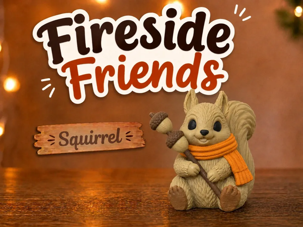 Fireside Friends - Squirrel