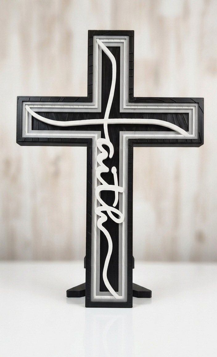 Faith Cross 20"