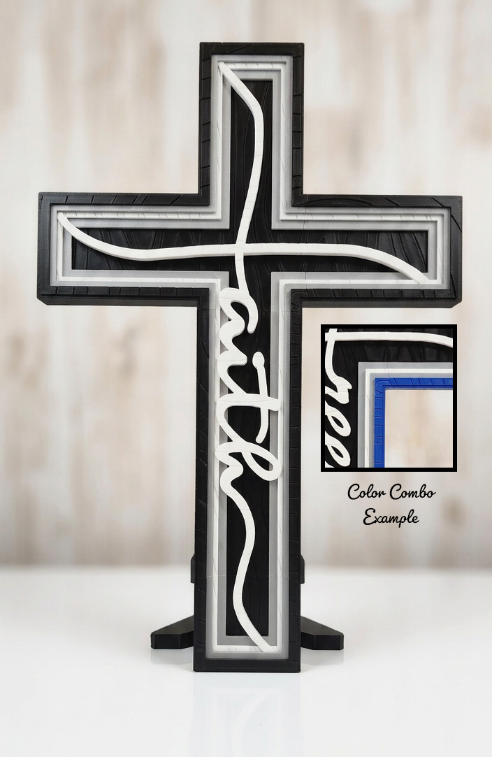 Faith Cross 20"