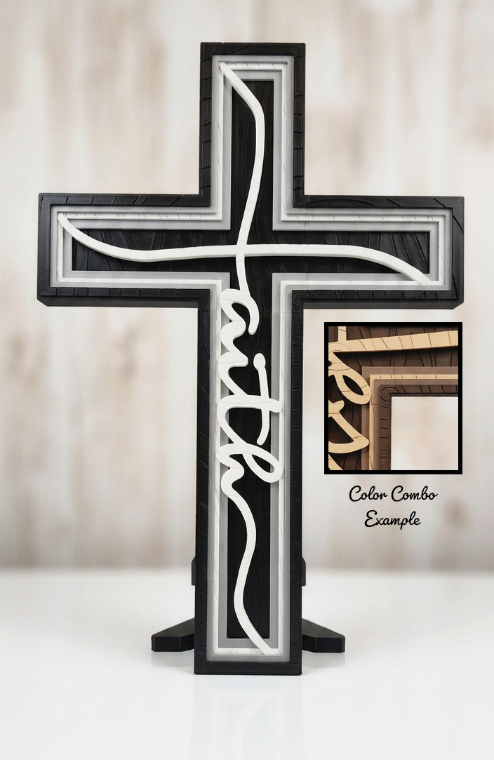 Faith Cross 20"