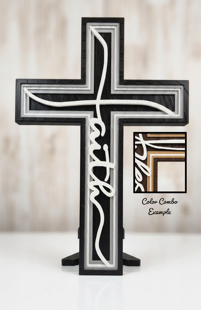 Faith Cross 20"