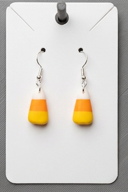 Candy Corn Earrings