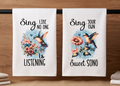 Kitchen Towel Set - Sing (Set of 2)